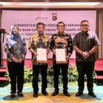 Keterangan foto: Bank Jateng Cabang Yogyakarta resmi menandatangani Perjanjian Kerja Sama dengan Polda DIY terkait pemberian fasilitas kredit bagi anggota di lingkungan Polda DIY yang dilaksanakan pada Selasa (24/2/2026) di Hotel Royal Ambarukmo – Yogyakarta