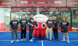 Foto 1_CIMB Niaga Resmikan Lapangan Padel OCTO Arena